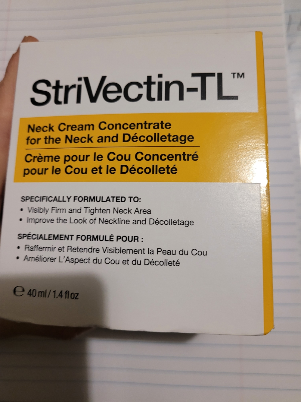 StriVectin-TL Neck Cream Concentrate - 40 ML